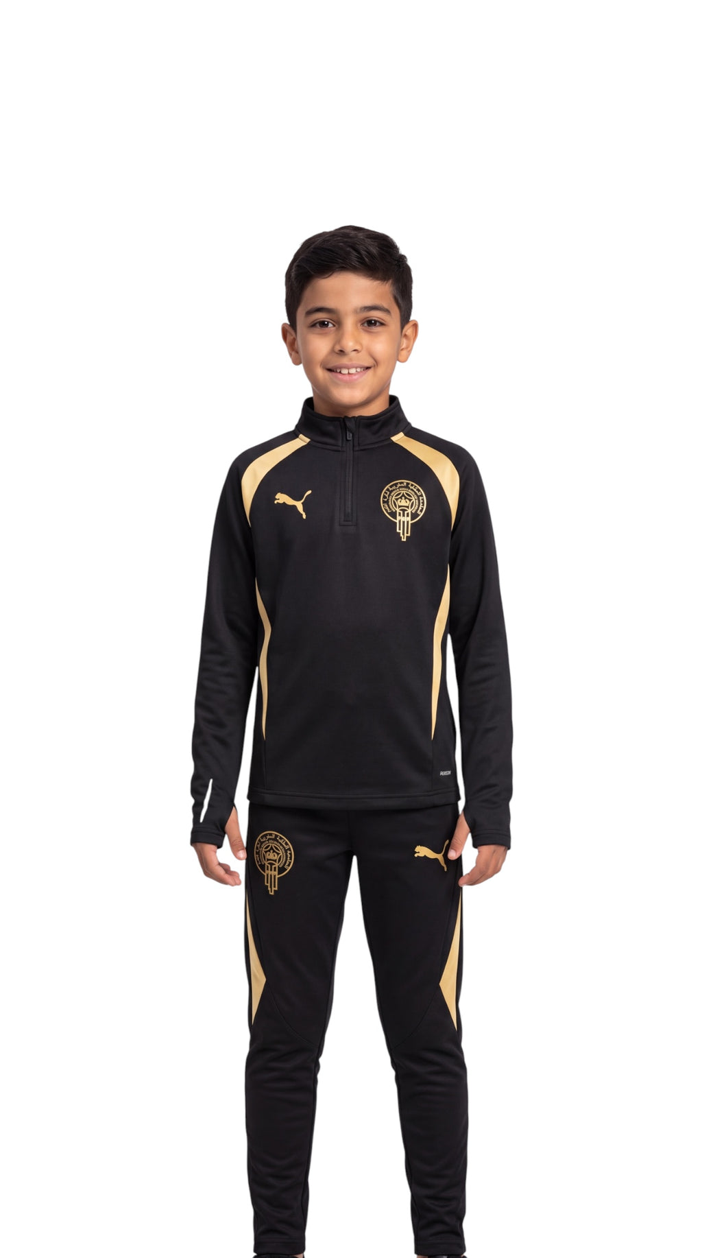 Ensemble Enfant FRMF Black & Dorée 2026/27