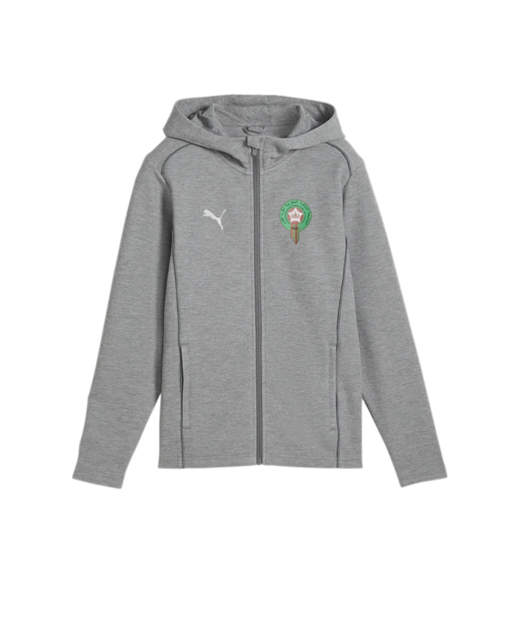 Veste Avant-Match Maroc Gris Authentique