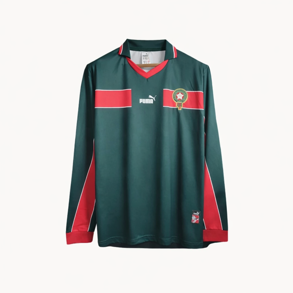 Maillot Maroc Rétro Manche longue 1998