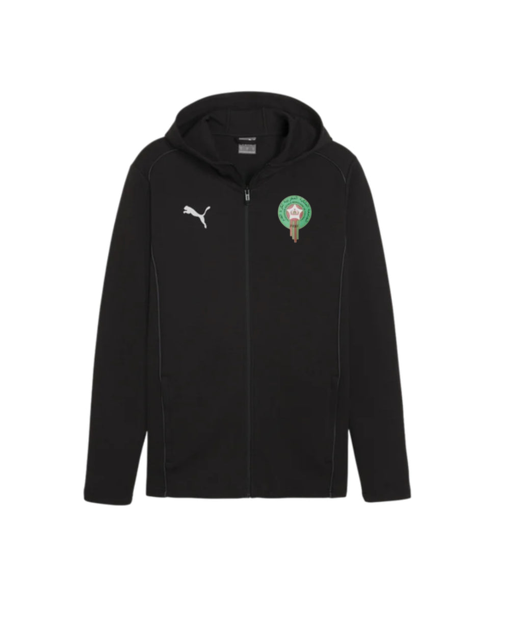 Veste Avant-Match Maroc Gris Authentique