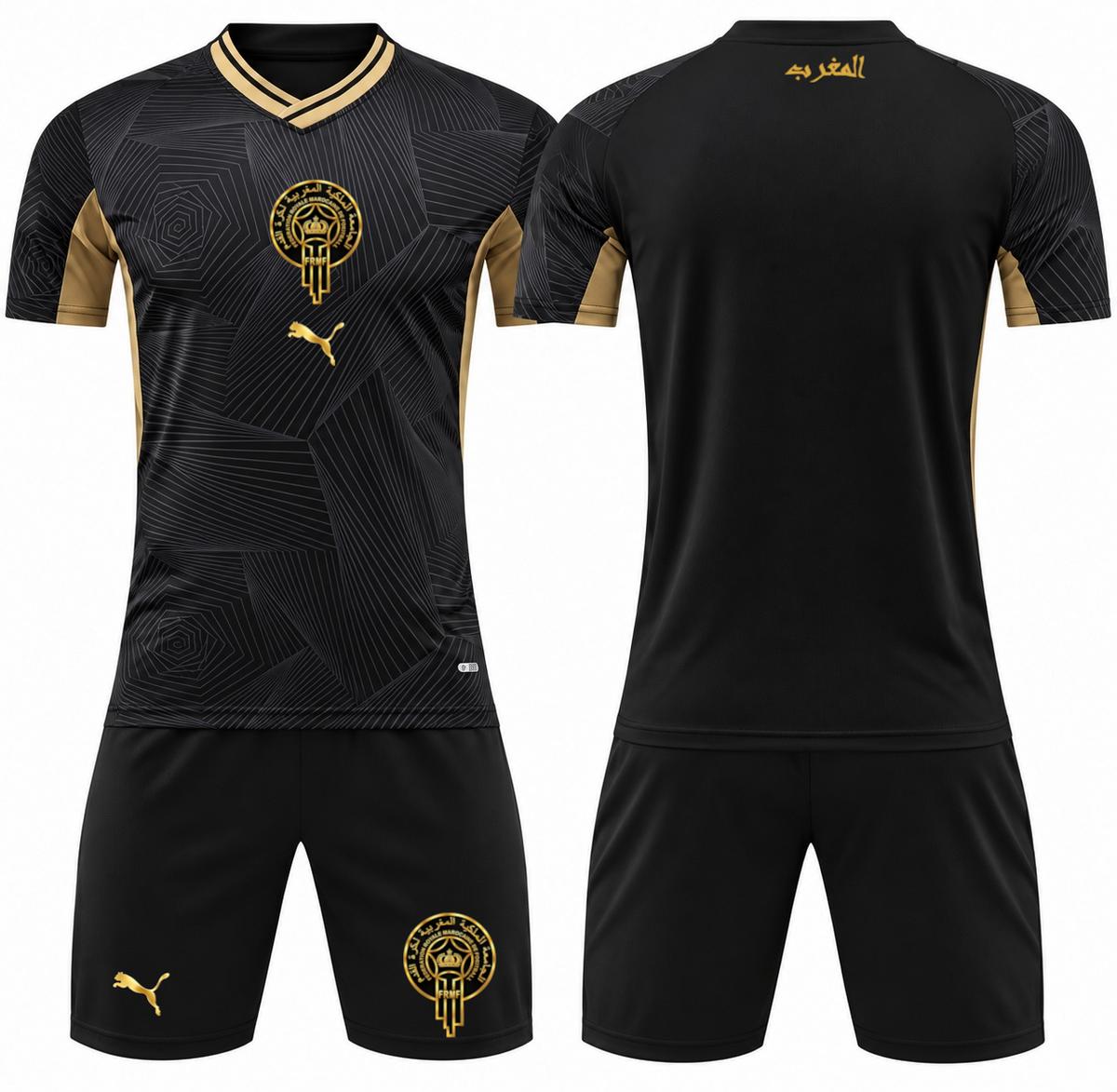 Ensemble Maroc Black & Or 2026