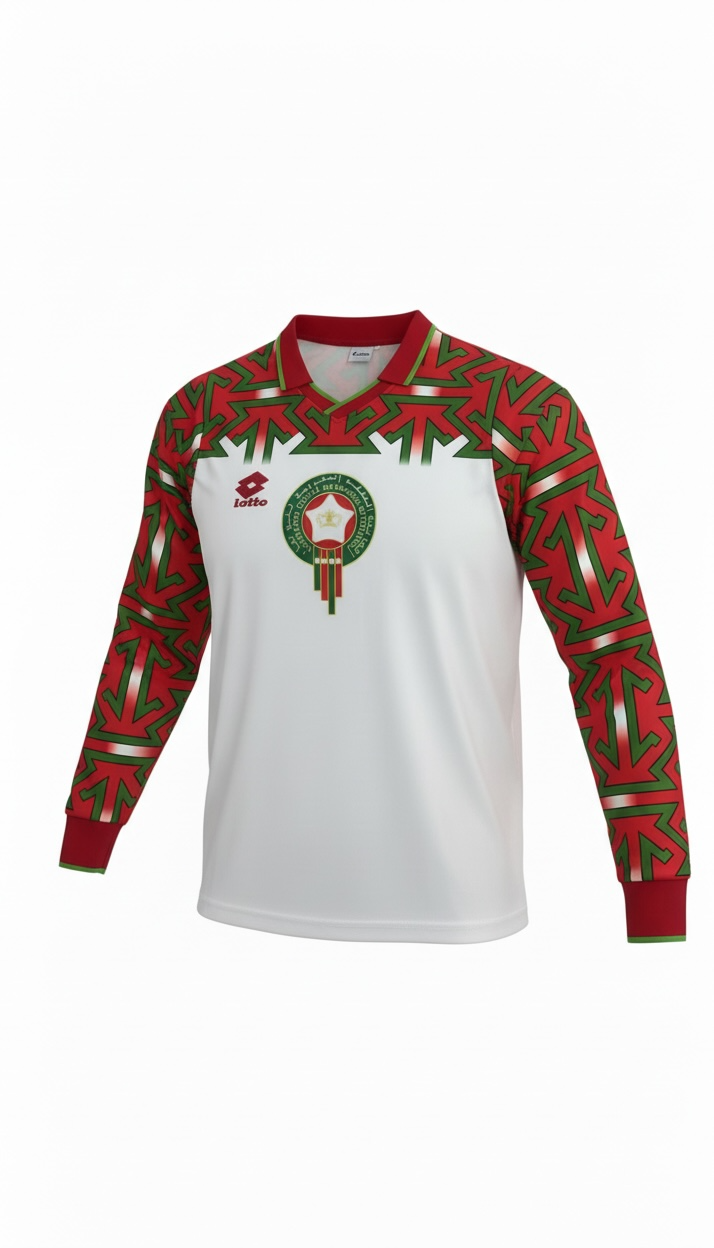 Maillot Maroc Manche longue Extérieur  1994/95