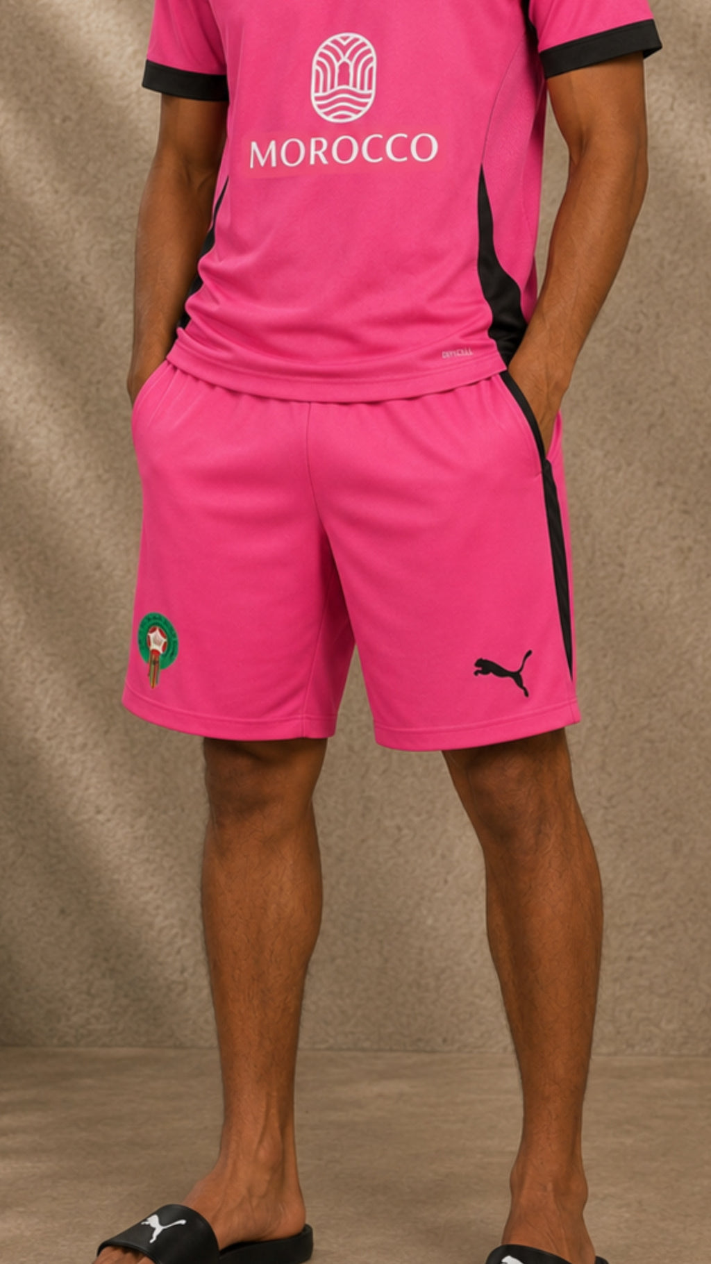 Short Maroc Rose 2024/25 Authentique