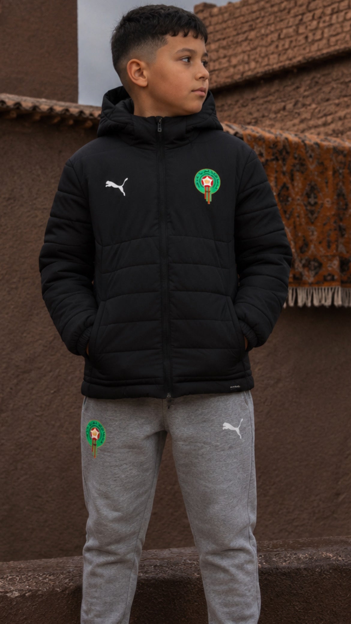 Doudoune Maroc enfant  2026 Authentique