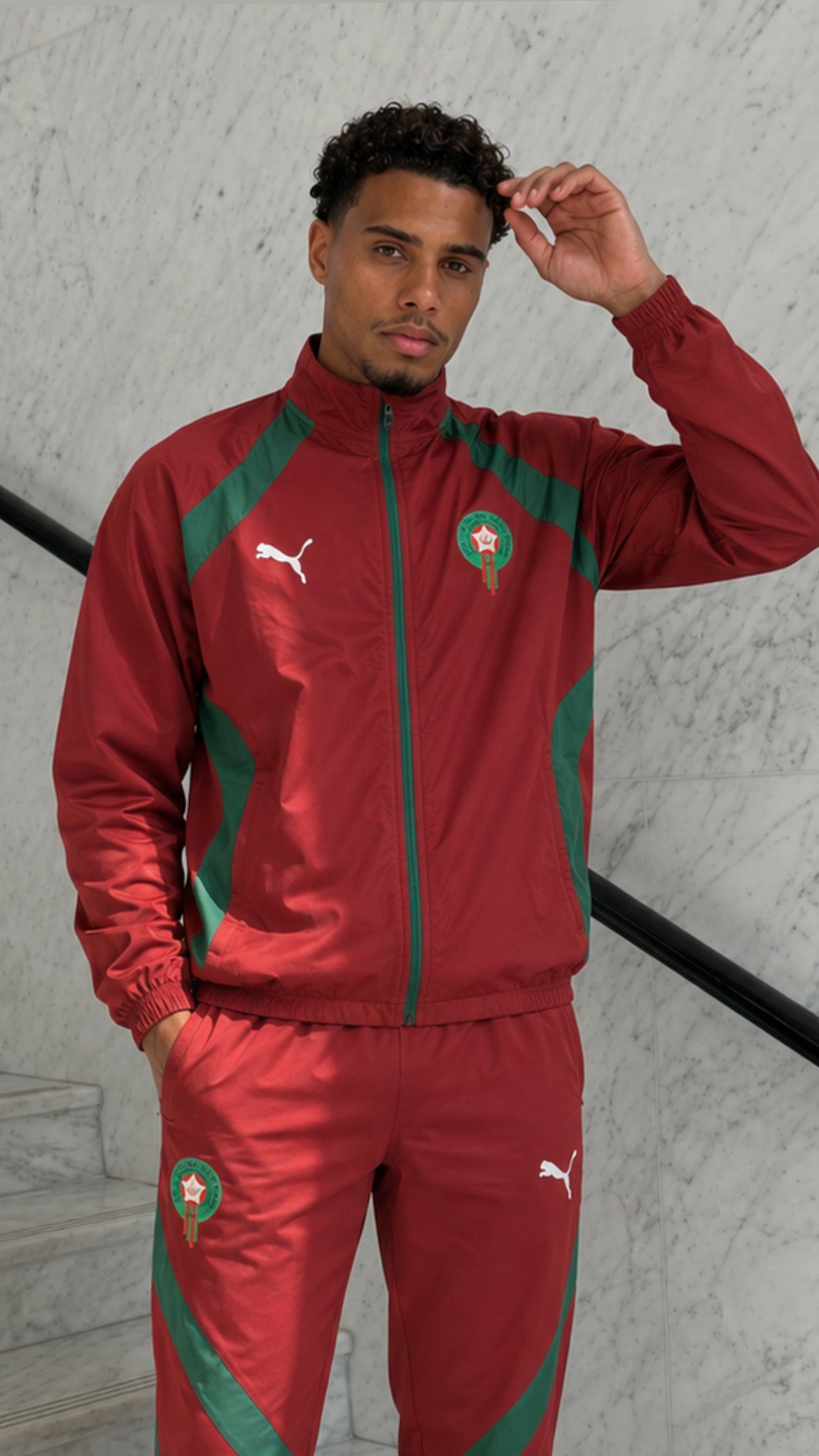 Veste Avant-Match Maroc