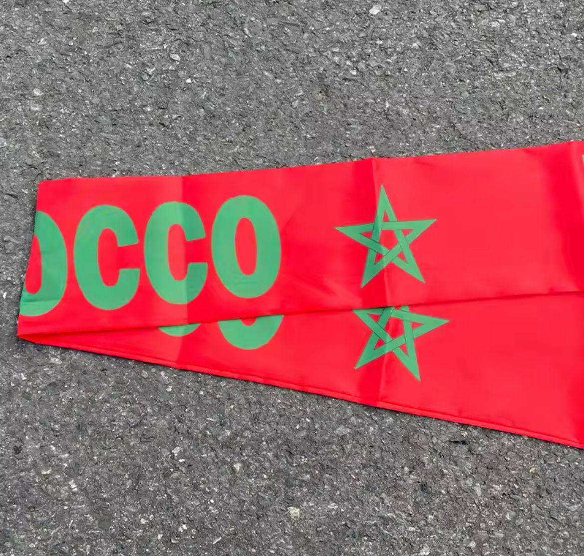 Écharpe Maroc